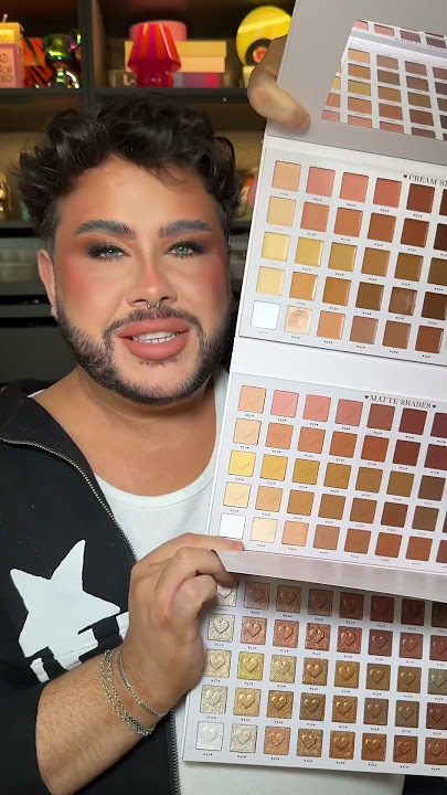 THE ULTIMATE NEUTRAL SHADOW PALETTE?! Plouise wedding wish XXXL bridal palette unboxing! #plouise