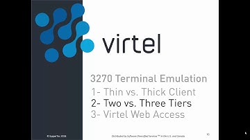 The Future of 3270 Terminal Emulation: The Tale of Two Architectures