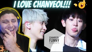 EXO CHANYEOL FUNNY AND CUTE MOMENTS REACTION