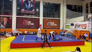European Balkan championship kung fu wushu sanda turky Vs iraq won buy ko #mma #video #views