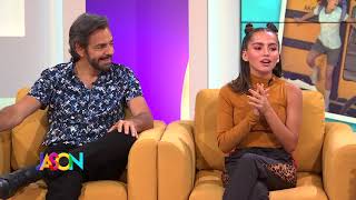 Isabela Moner and Eugenio Derbez Talk New \