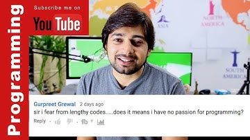 How to overcome fear of lengthy codes