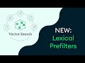 Master Lexical Prefilters in Vector Search