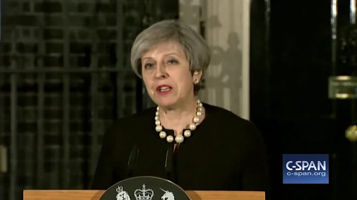 British Prime Minister Theresa May on London Attac...