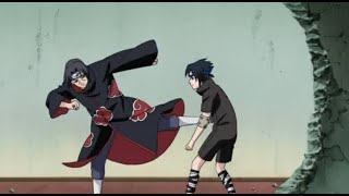 Sasuke reencontra Itachi,Itachi usa Tsukuyomi em Sasuke | Naruto Clássico