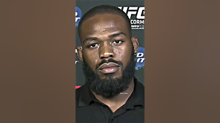 Jon Jones is a scary fighter