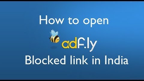adf.ly not opening (adf.ly blocked problem Solved)