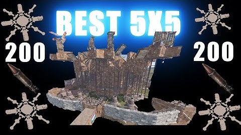 THE BEST 5X5 | Open Core + Widegap/Mroof/Early Peeks | Tutorial | Rust Base Building 2024 (NEW META)