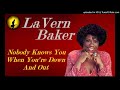 Video thumbnail for LaVern Baker - Nobody Knows You When You're Down And Out... (Kostas A~171)