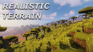 Incredibly Realistic Terrain Generation in Minecraft (A Movie)