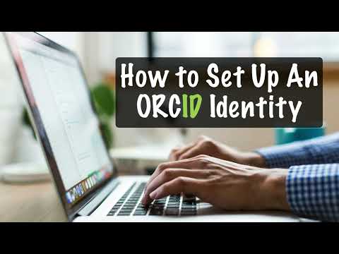 How to Set Up an ORCID ID