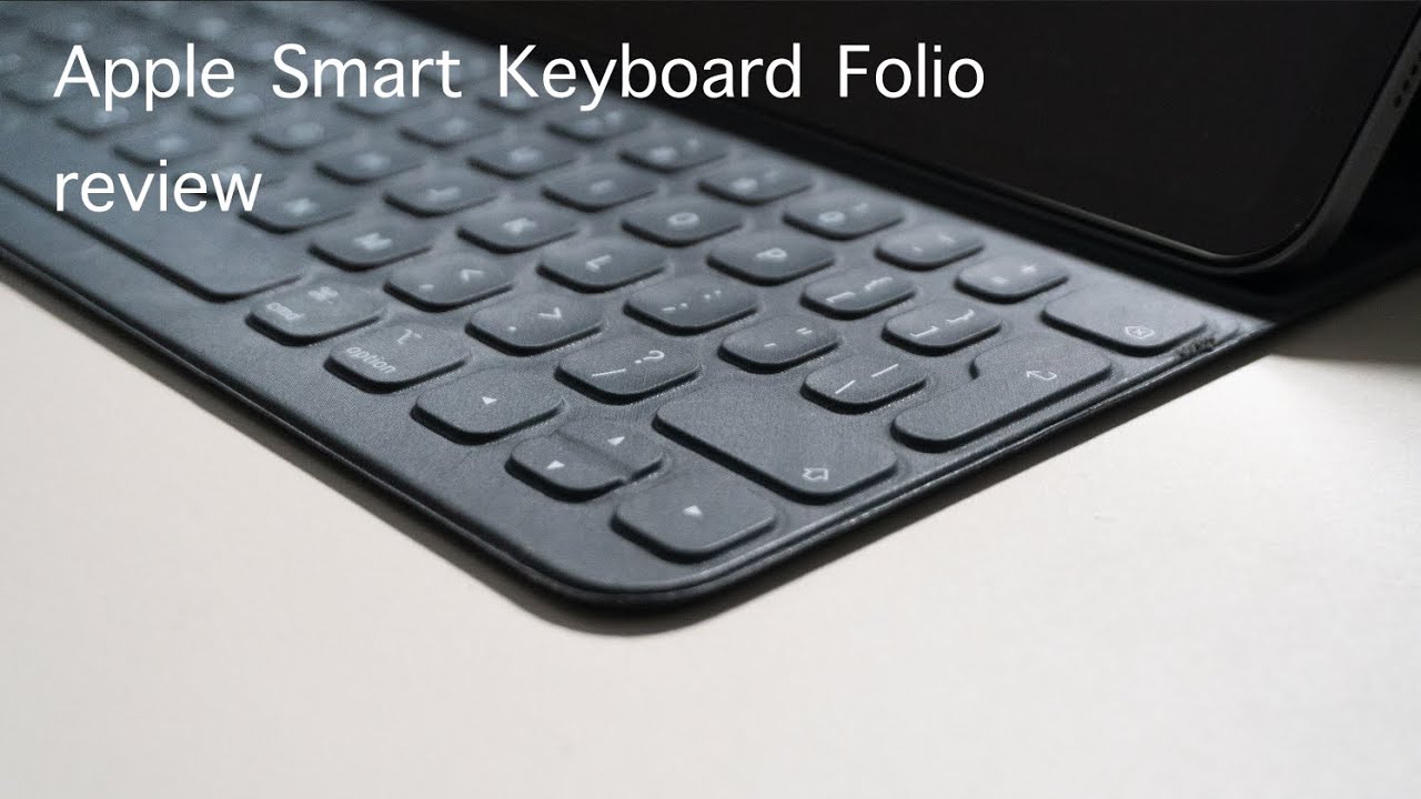 Apple's Smart Folio Keyboard review - YouTube