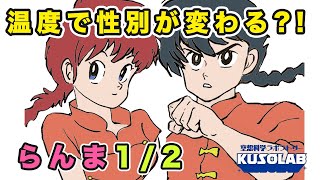 【らんま１/２】水とお湯で性別が変わる仕組みを考えた！