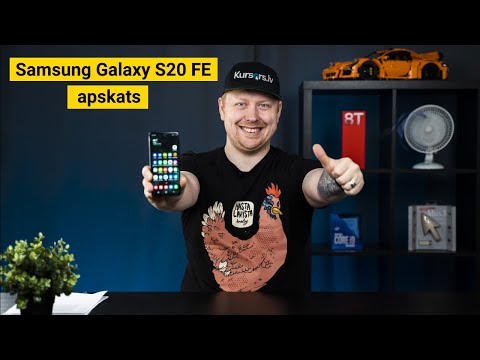 Samsung Galaxy S20 FE apskats - šādam bija jābūt standarta Galaxy S20