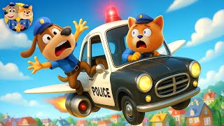 Storm In The Sky Can Max And Twix Save The Baby Frog? Story For Kids Police Cartoon For Kids