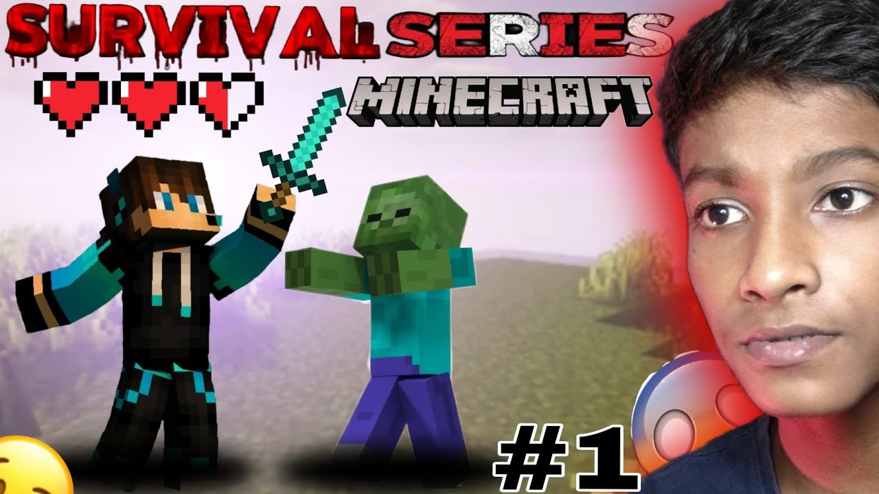 I PLAYED MINECRAFT IN FIRST TIME BUT I STARTED SURVIVAL SERIES 😱😲 - YouTube