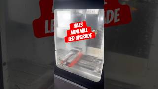 DIY LED upgrade makes such a difference! 🏎️🍕 #machinist #motorsport #haas #cncmachining #diy