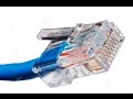 How to make connector RJ45 for UTP cable HD - YouTube
