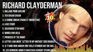 Top Hits Richard Clayderman 2024 ~ Best Richard Clayderman playlist 2024