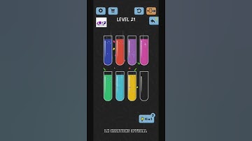 #puzzle #waterpuzzlecolour #colorsortpuzzle||colorsortpuzzle level 21||LK CREATIONS OFFICIAL