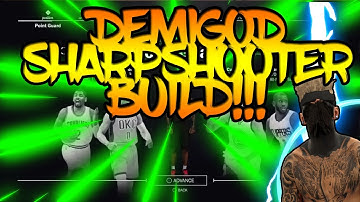 NBA 2k17 - DemiGod Speedboost SharpShooter Build!!!