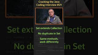 What is the difference between  Collection and a Set? - Cracking the Java Coding Interview screenshot 5