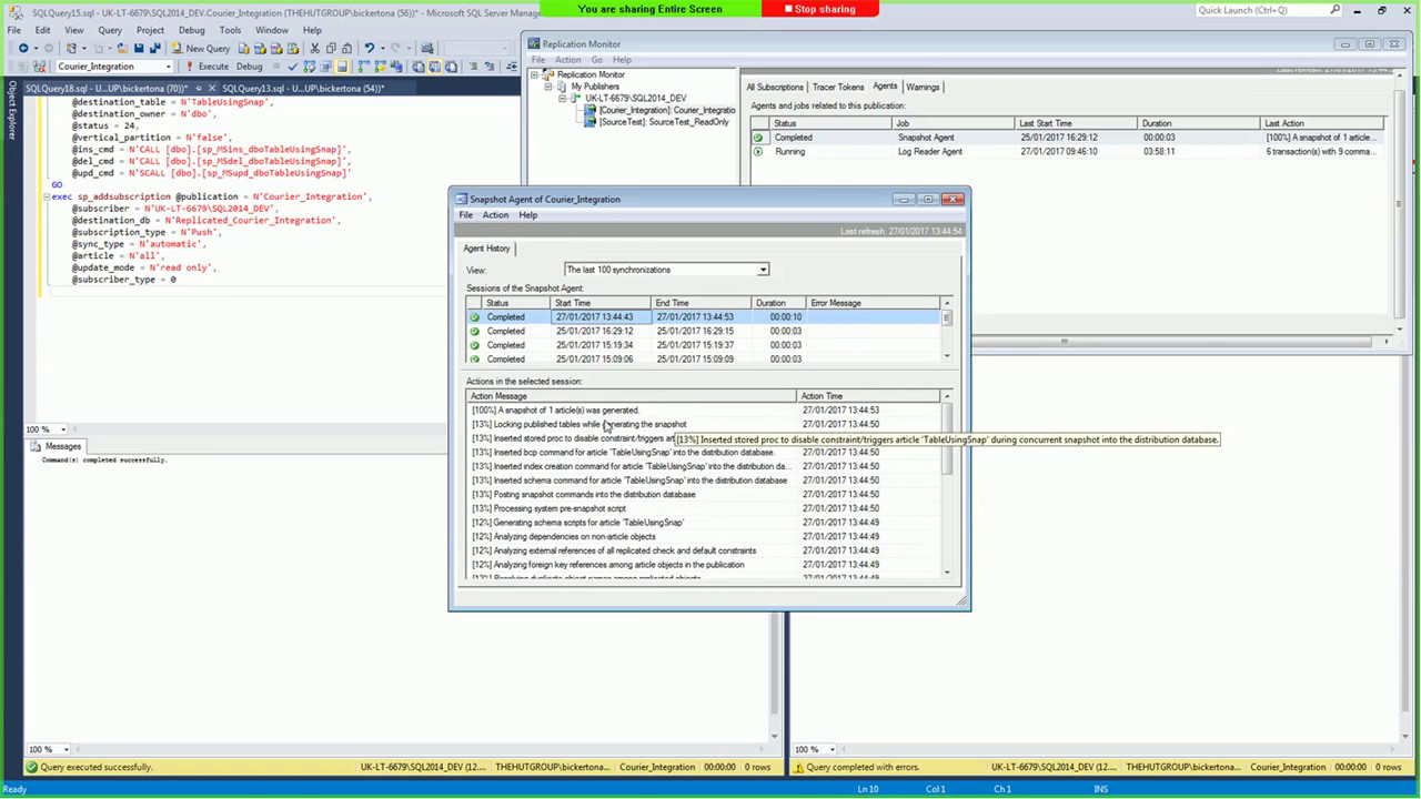 SQL Server Transactional Replication How to add an article without
