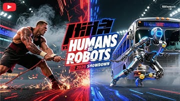 “Humans vs Robots 2025 — Timelapse Battle of Strength, Speed & Skill!”