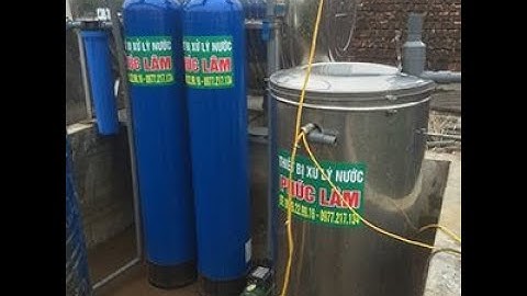 Lọc Nước Giếng Khoan 2 Cột Tại Thường Tín - Hà Nội