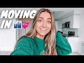moving into my FIRST APARTMENT (at 18) !!
