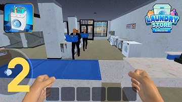 Laundry Store Simulator Gameplay Walkthrough (Android, PC) #2