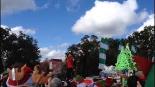 Disney parks Christmas Day parade taping. IL Volo performing Feliz Navidad