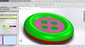 SOLIDWORKS - Mold Tools Part 2 - Split Line and Parting Line