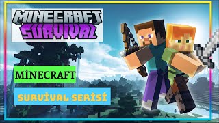 Mi̇necraft Ama Taklaya Geldi̇k Mi̇necraft Survi̇val