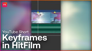 How to Use KEYFRAMES in HitFilm Express #shorts