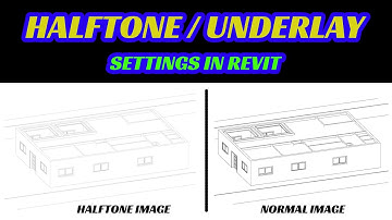 Revit Halftone | Underlay Settings in Revit Tutorial | #revitmep