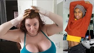 HAIRDRESSER REACTS TO PLUNDER BUNNY DYING HER HAIR RED WITH HENNA ??☎️