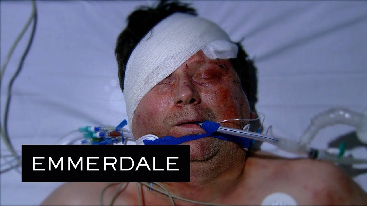 Emmerdale - Paul Dies Following the Barn Explosion