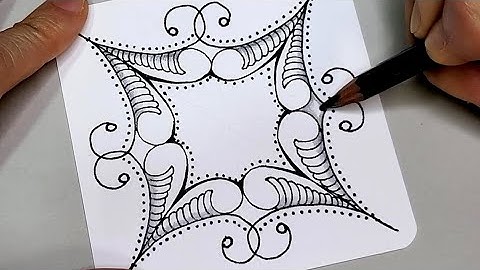Drawing Zentangle – OPUS