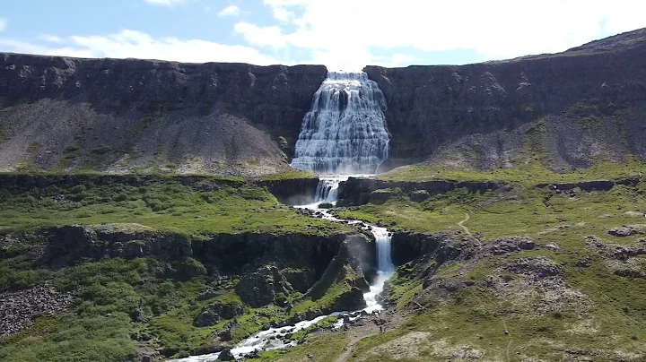 Huilo Waterfall and River 4k in Chilean. Relaxing Nature Sounds, Waterfall, White Noise for Sleep.