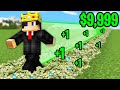 Minecraft, But Everything I Touch turns to Money...