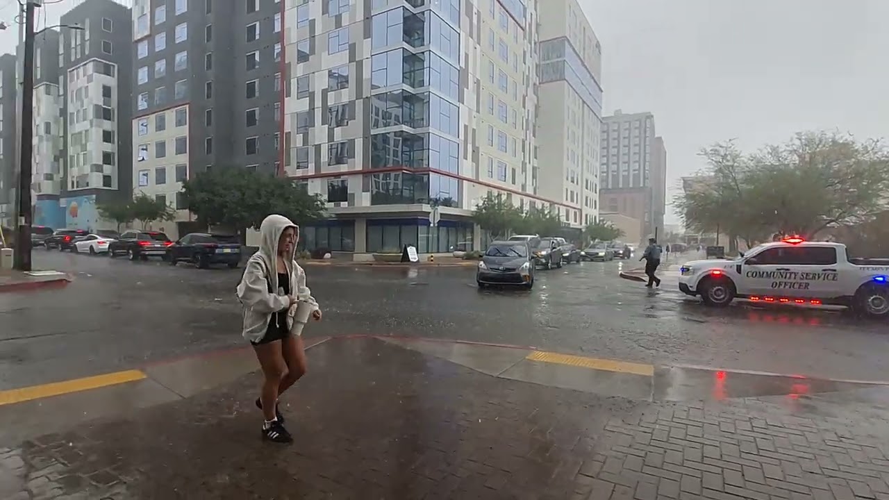 Craziest Monsoon Storm of 2025 so far in Tucson 8-16-2025