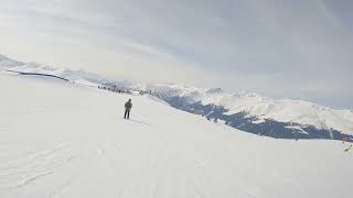 Skiing with Sven in Davos