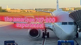 Flight Review | American Airlines B737-824 | PWM to CLT | N976AN | FlightBorn
