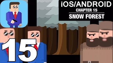 Mr Bullet - Spy Puzzles - CHAPTER 15 SNOW FOREST - Walkthrough Video Part 15 (iOS Android)