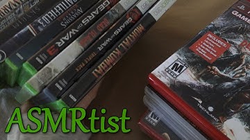 PS3 and Xbox 360 Video Game Collection (ASMR)