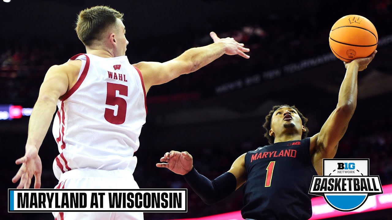 Maryland at Wisconsin Highlights Big Ten Mens Basketball Dec