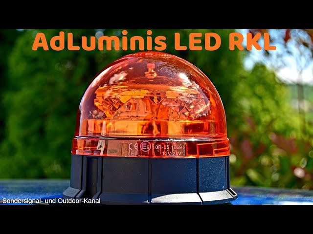 REVIEW] AdLuminis LED Kennleuchte  Sondersignal- und Outdoor-Kanal 