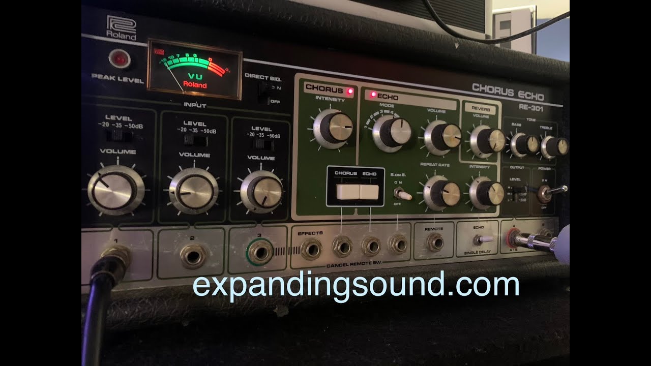 Free Ableton Instruments Tape Echo Synths built using the Roland