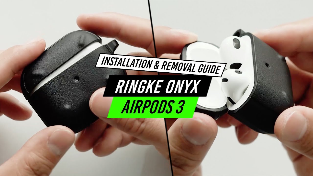 [Apple AirPods 3] Ringke Onyx - Case Install and Removal